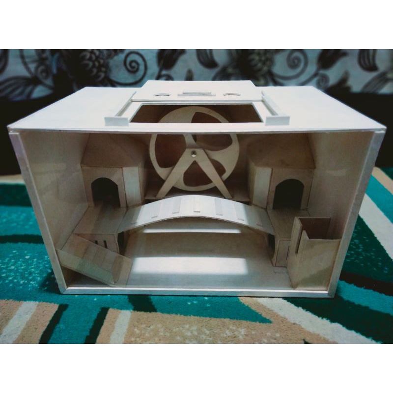 Kandang Hamster 1set Akrilik-2