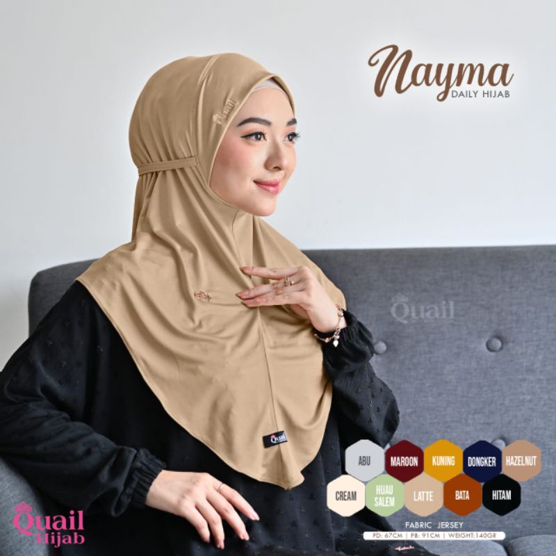 Quail Hijab - Nayma Daily Hijab casual Hijab