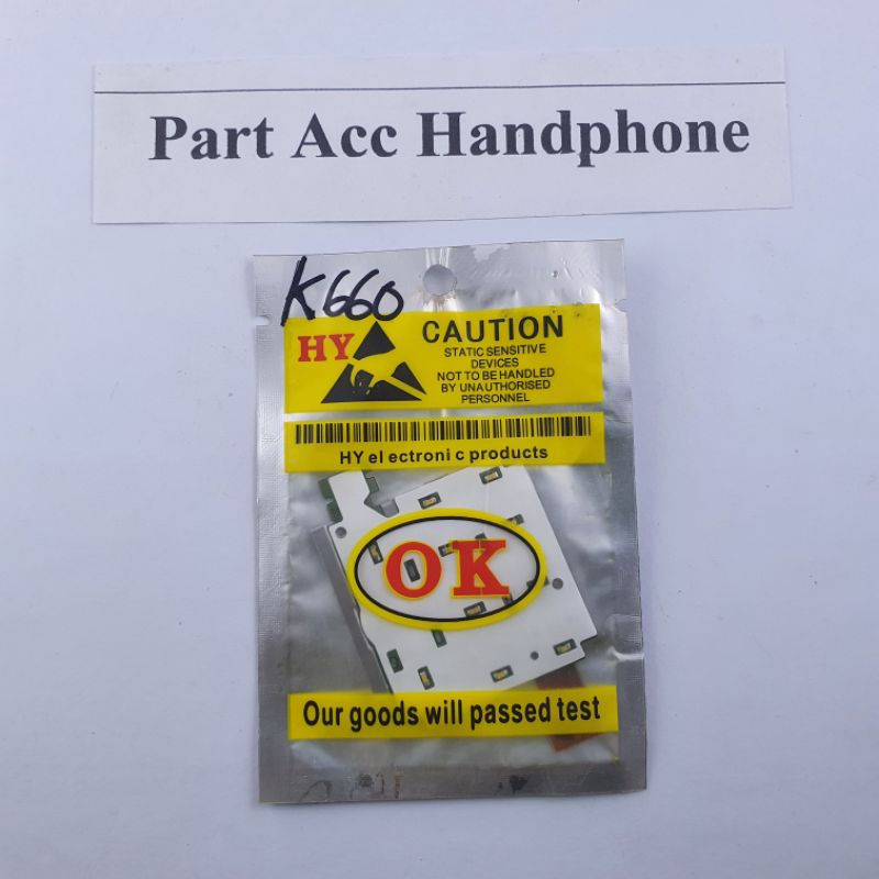 flexible keytone keypad sony ericsson k660 k660i