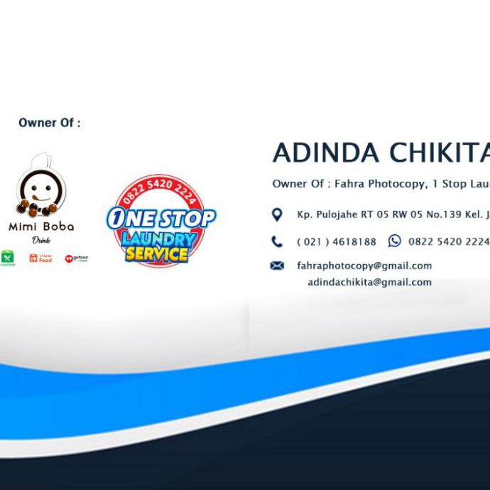 

[[BISA COD]] cetak kartu nama 2 sisi