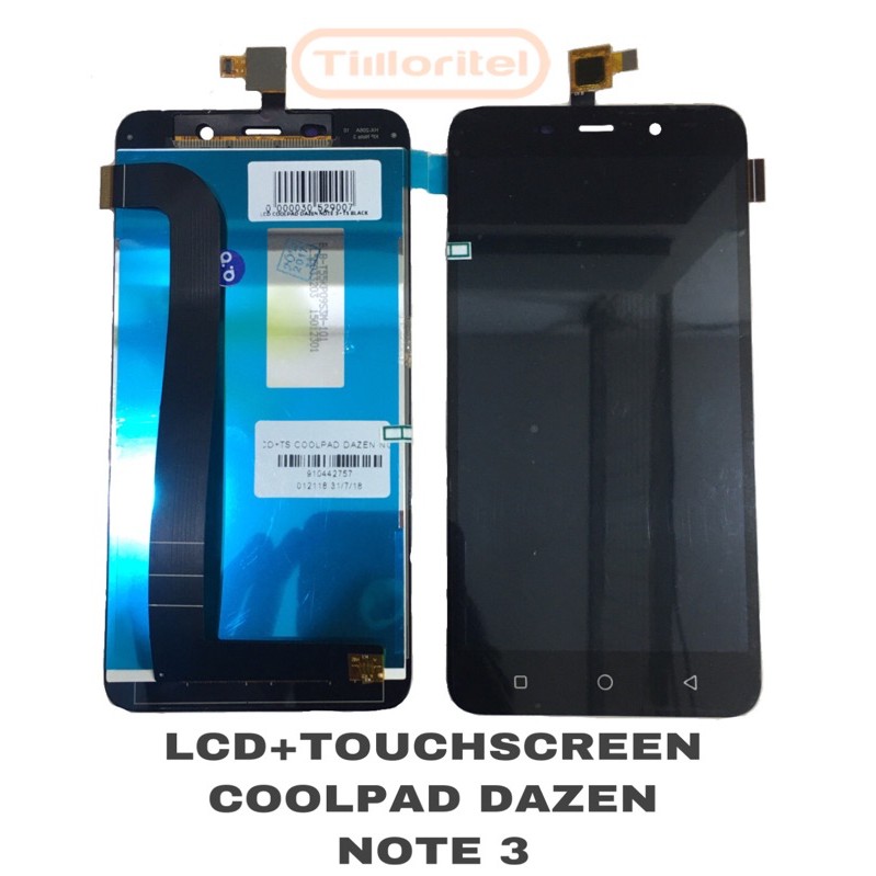 LCD TOUCHSCREEN COOLPAD DAZEN NOTE 3 BLACK