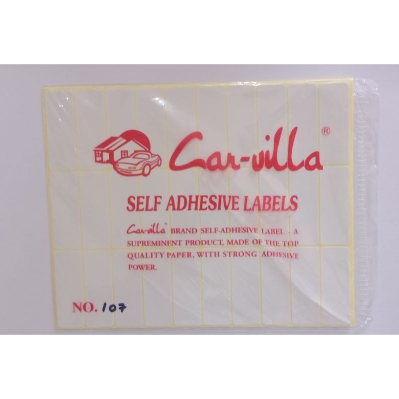 

Label Harga No.107