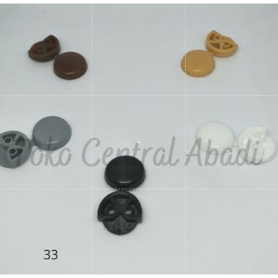 Jepitan kaca rak lemari/ kleman kaca isi 100 Pcs