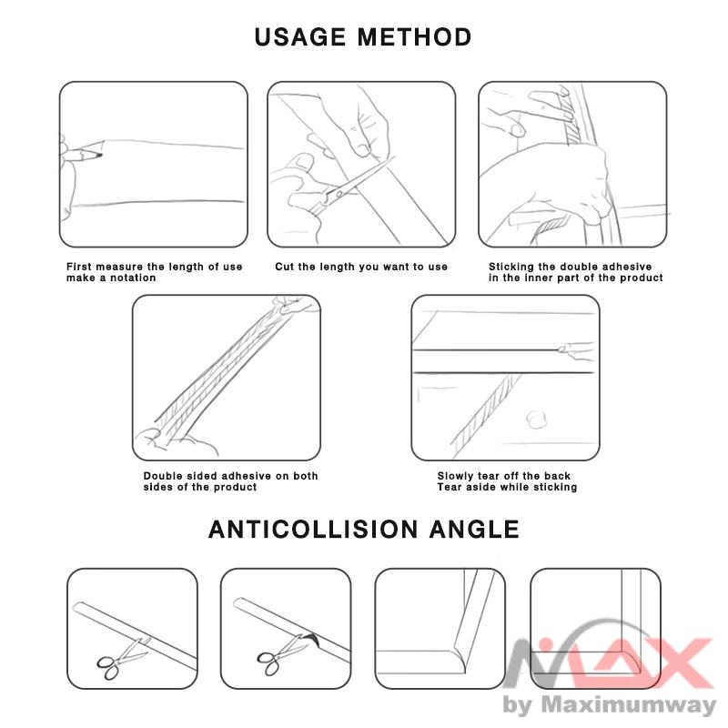 Lovyno Bumper Pinggiran Meja Safety Table Edge Corner Guard - L-8104