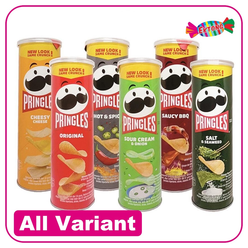 Jual Pringles Keripik Kentang 107 Gr Bundle 3 Shopee Indonesia