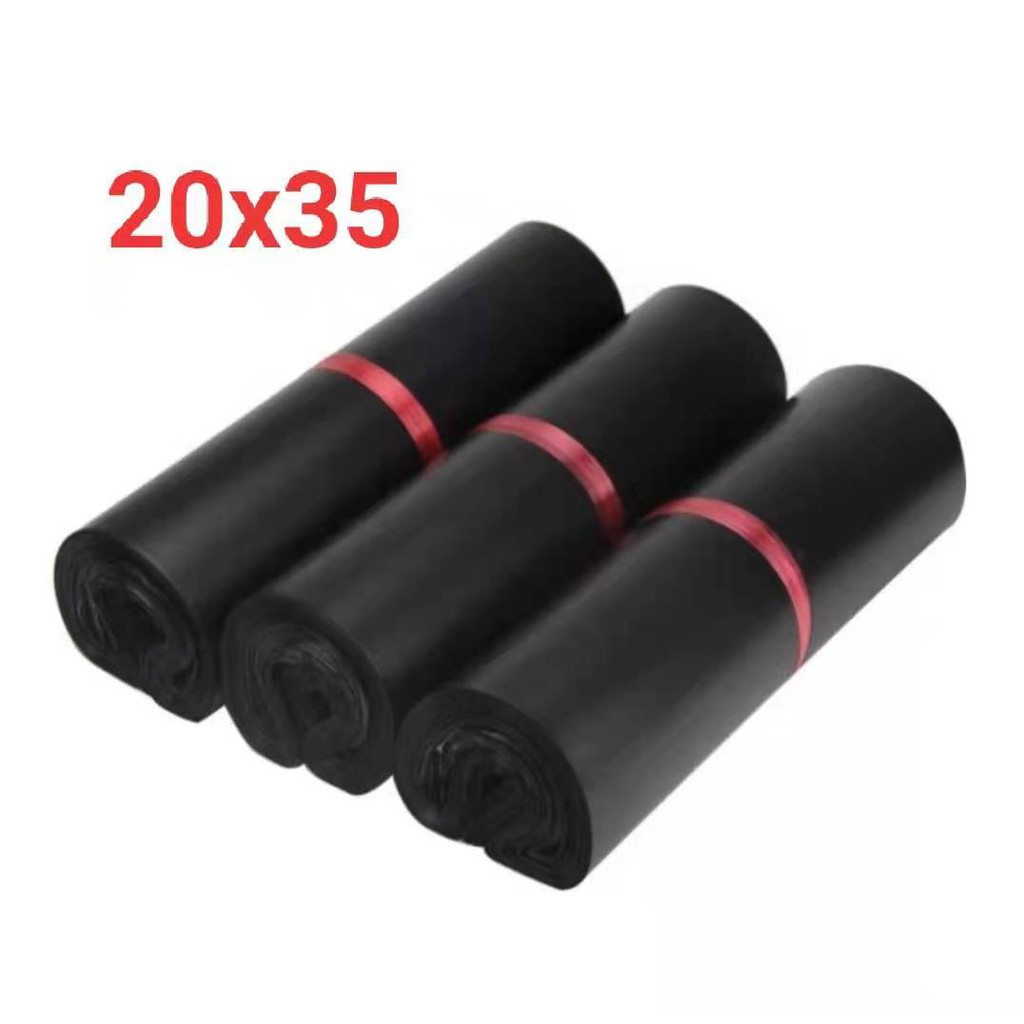 

TERMURAH ! POLYMAILER WARNA HITAM UK 20X35