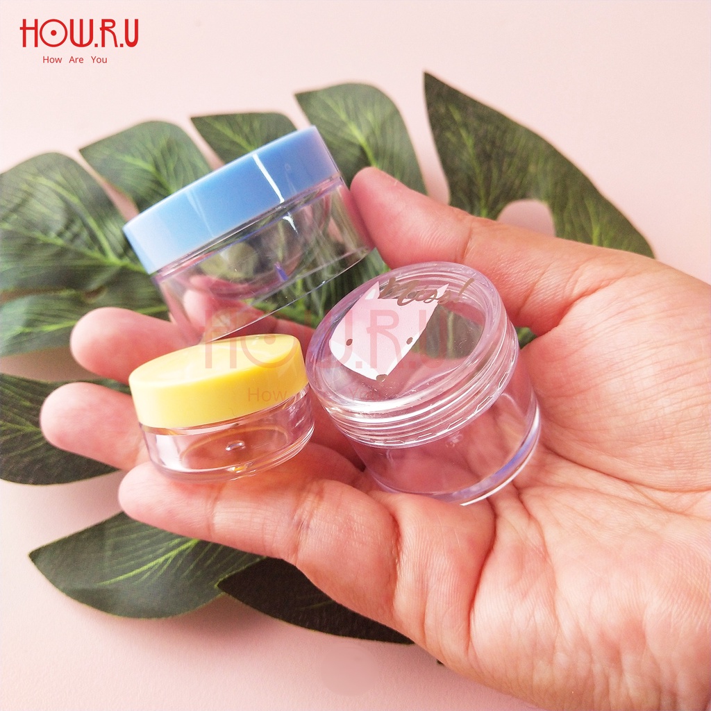 HOW.R.U | Cream Case / Jar / Pot / Tempat Krim atat Skin Care Lucu