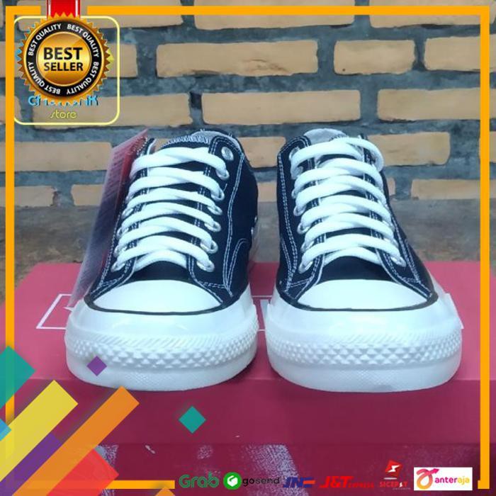 PROMO.. SEPATU CONVERSE ALL STAR CT 70S LOW BLACK EGRET PREMIUM ORIGINAL BNIB - NAVY, 39 ..TERMURAH