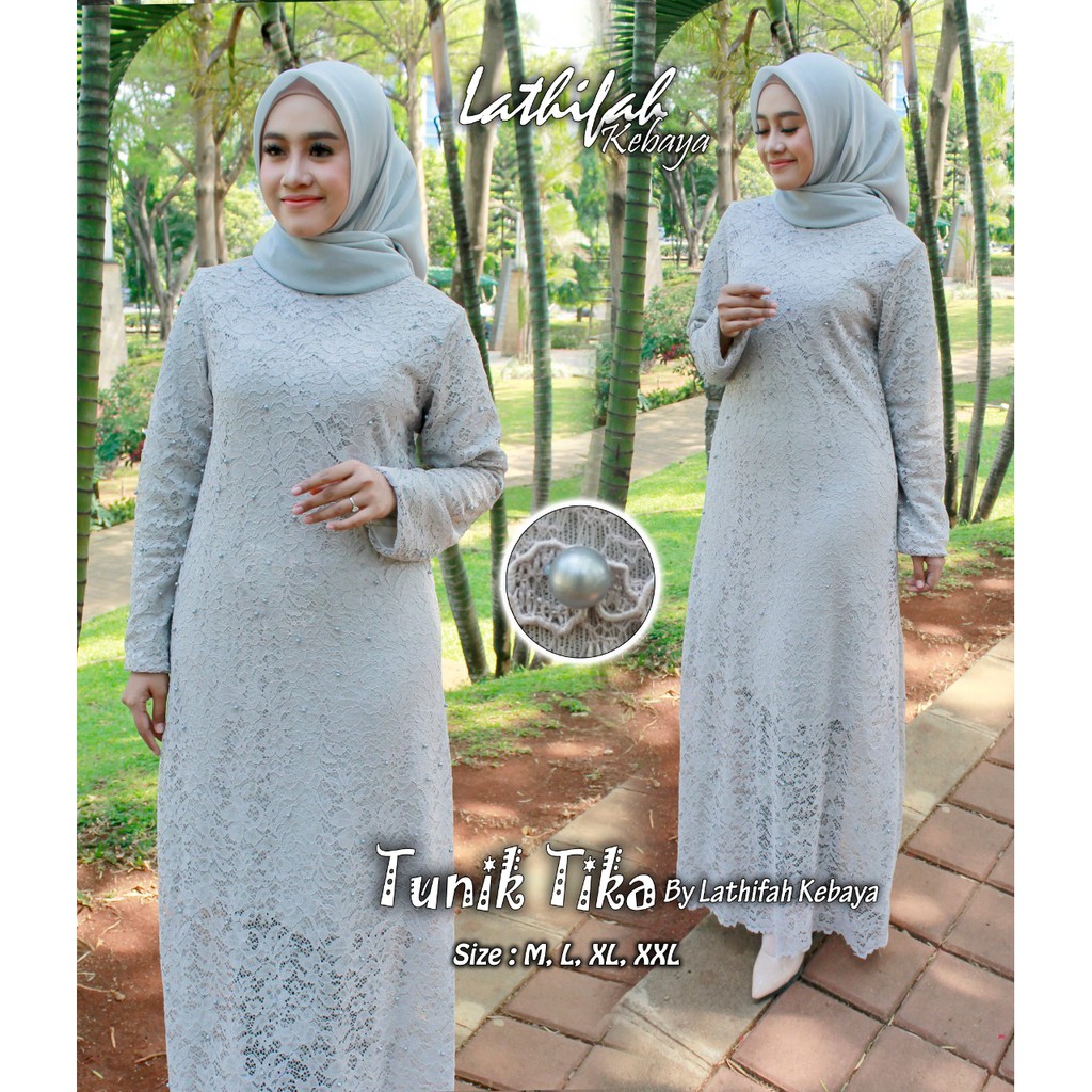 stelan kebaya model gamis mutiara new