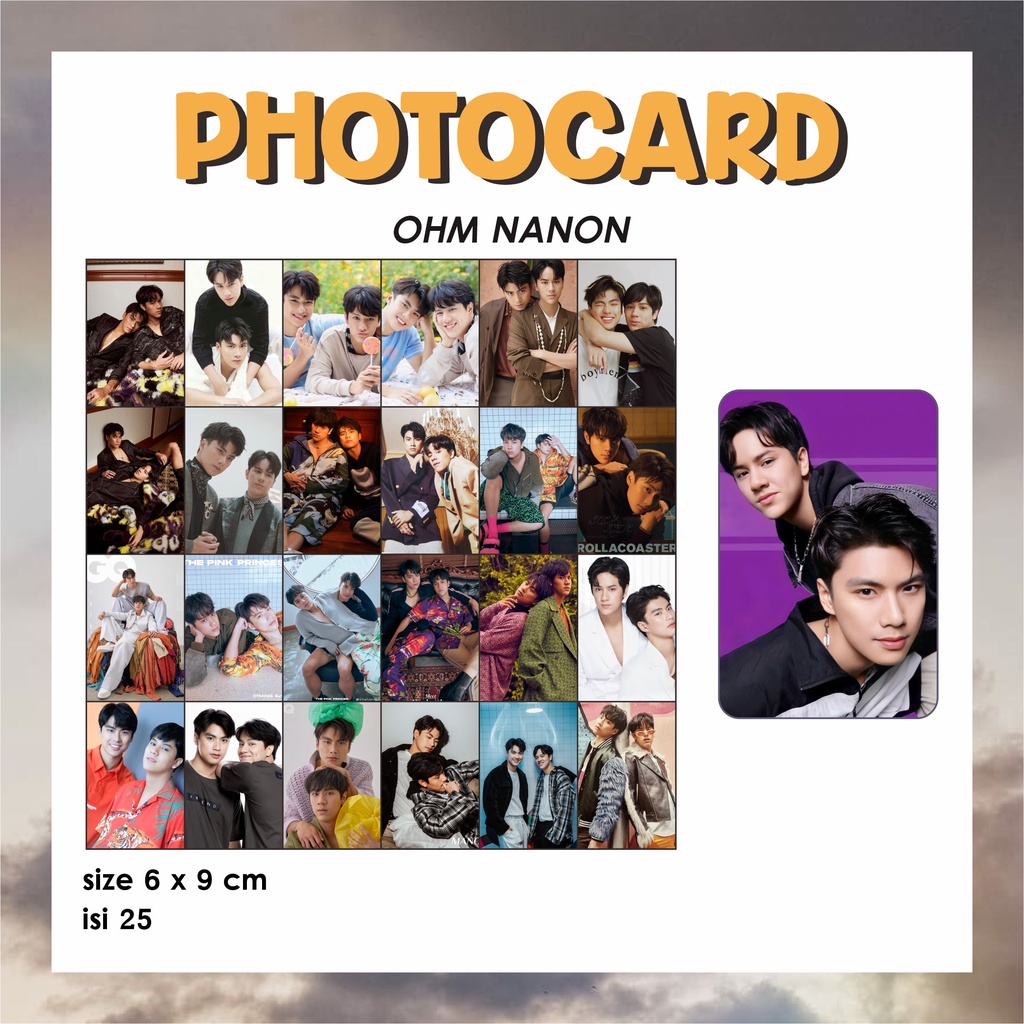 PHOTOCARD THAI ( OHM PAWAT NANON KORAPAT ) KODE PC69