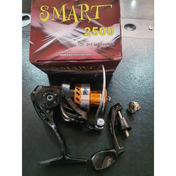 reel exori Smart 2500 bonus senar carp Zeus