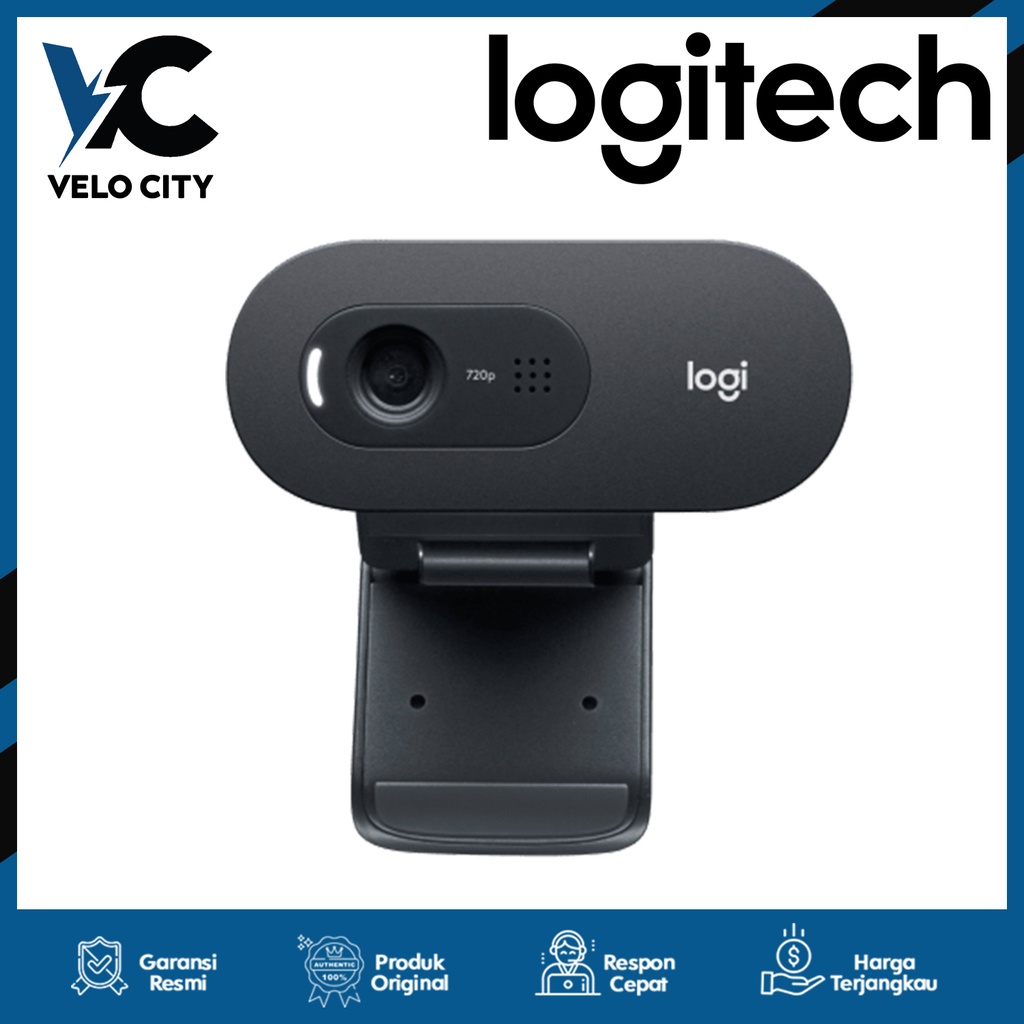 Logitech C505e Webcam HD 720p/30fps  Original Garansi 3 Tahun