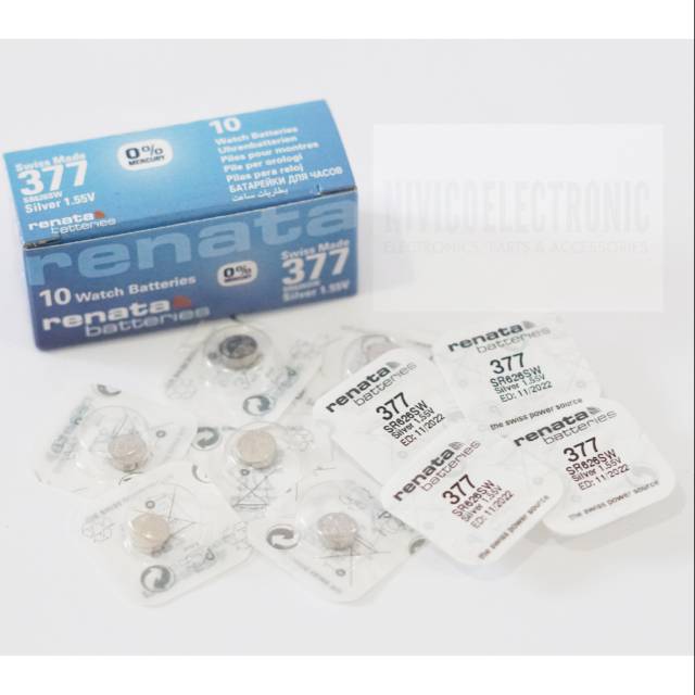 Baterai RENATA 377 SR626SW