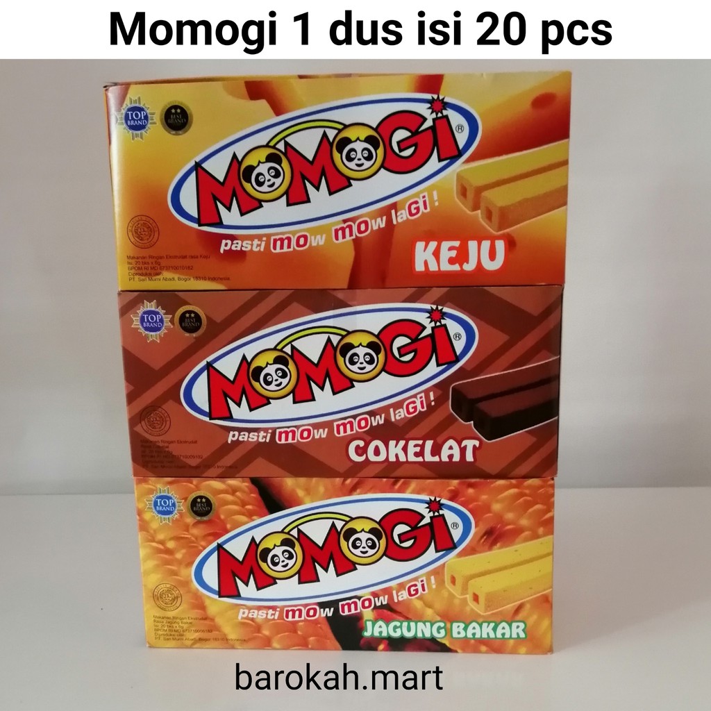 

Momogi snack 1 dus isi 20 pcs