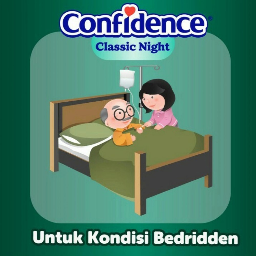 Confidence Popok Dewasa Classic Night - M 15