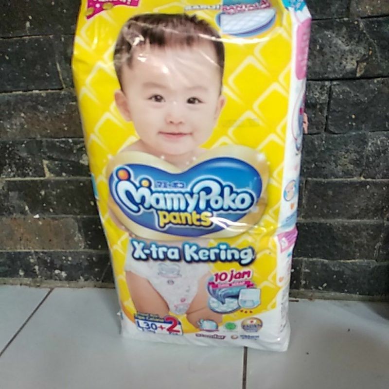 MamyPoko pants x-tra kering L30+2 murah