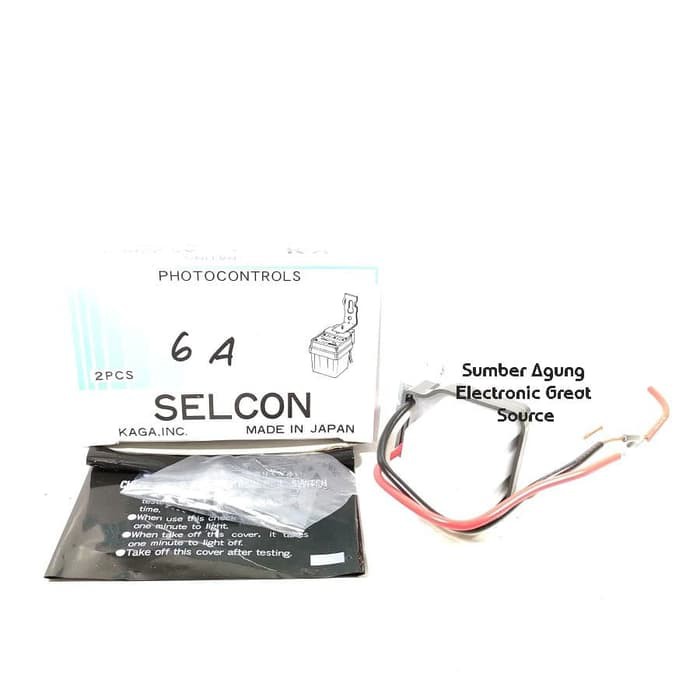 Selcon Photo Controls 6A Sensor Cahaya Lampu Jalan Made in Japan Per B