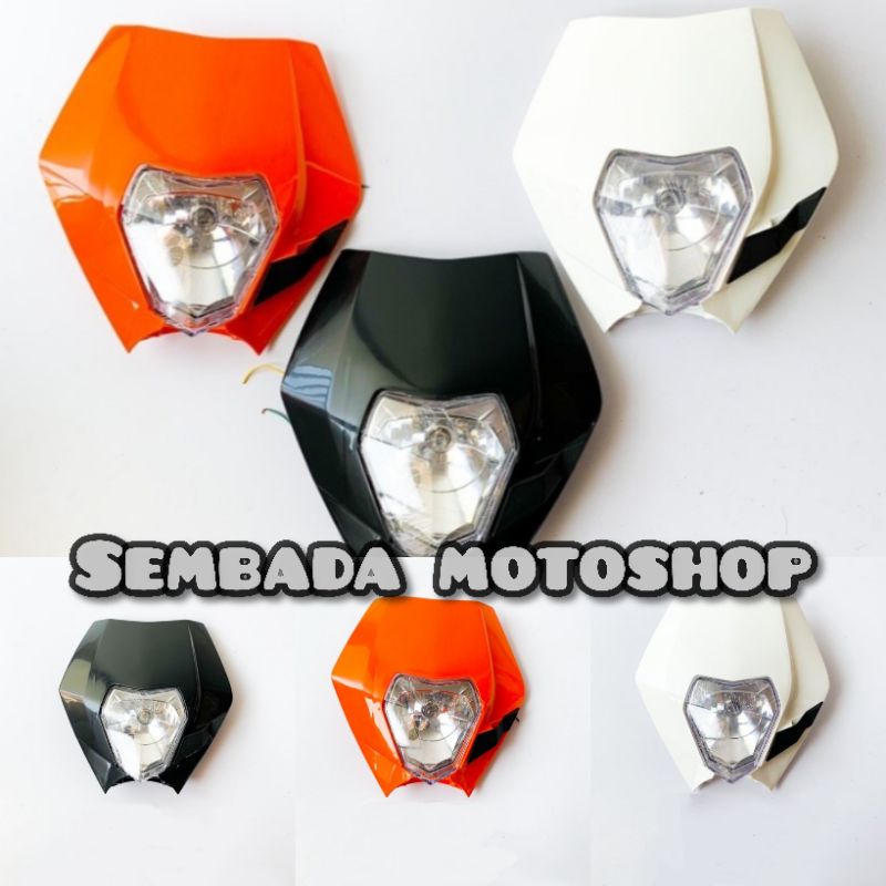 Headlamp Reflektor KTM 250 2014 Batok Lampu Depan KTM 250 SIXDAY 2014
