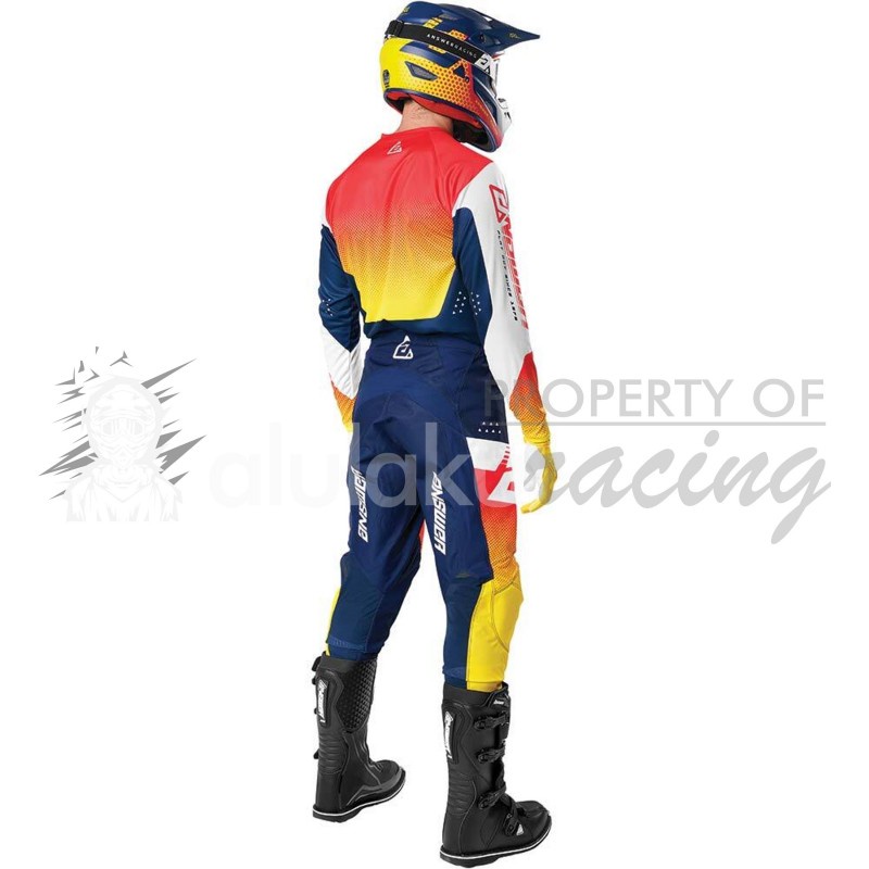 Jersey with Pants Trail Motocross MX with Custom Name &amp; Number – AN014