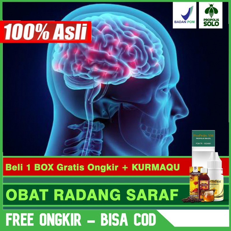 Obat Radang Saraf, Sakit Saraf, Saraf Terjepit Alami Propolis SM Brazil Di SOLO Bisa COD