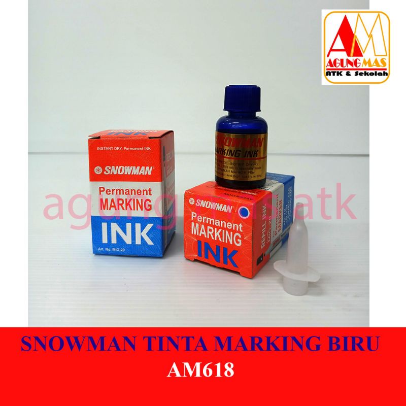 

SNOWMAN TINTA MARKING BIRU
