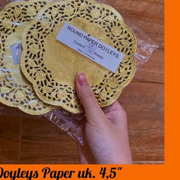 

♖ Doyleys Paper Gold / Kertas Renda Emas ☛