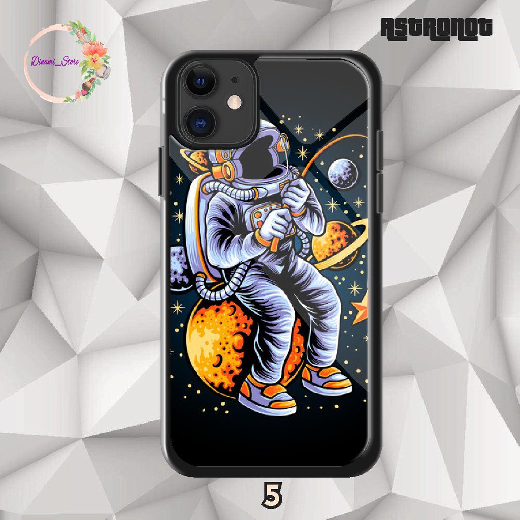 Hardcase 2D glossy astronot samsung S11EDGE S20+ S11+ S20 3 4 5 9 10 10+ 20PRO ULTRA DST1976