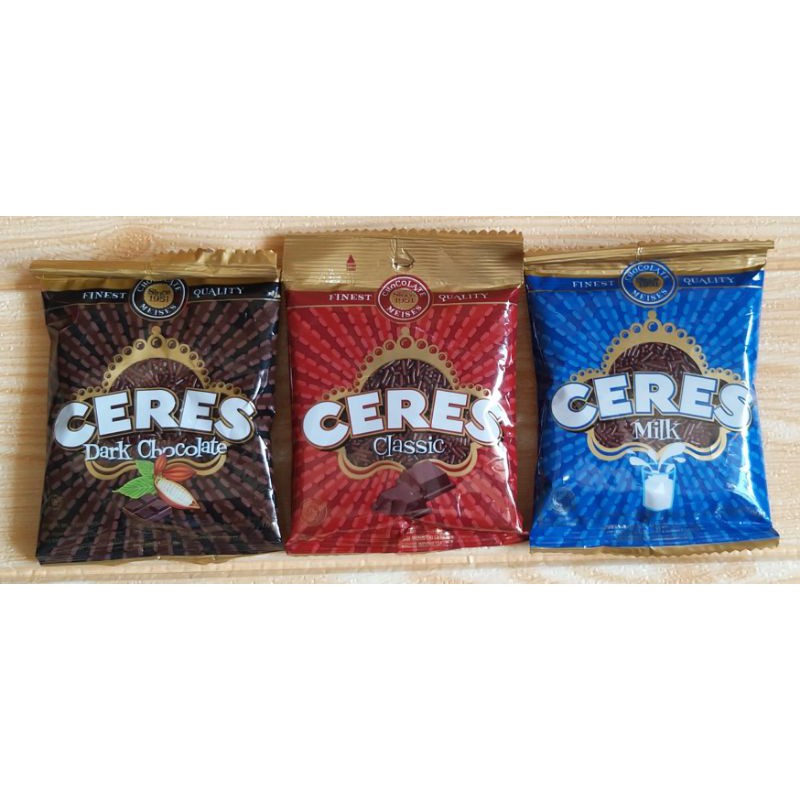 ✔MURAH Meses Ceres Classic 90gr / Ceres Dark Chocolate / Ceres Milk