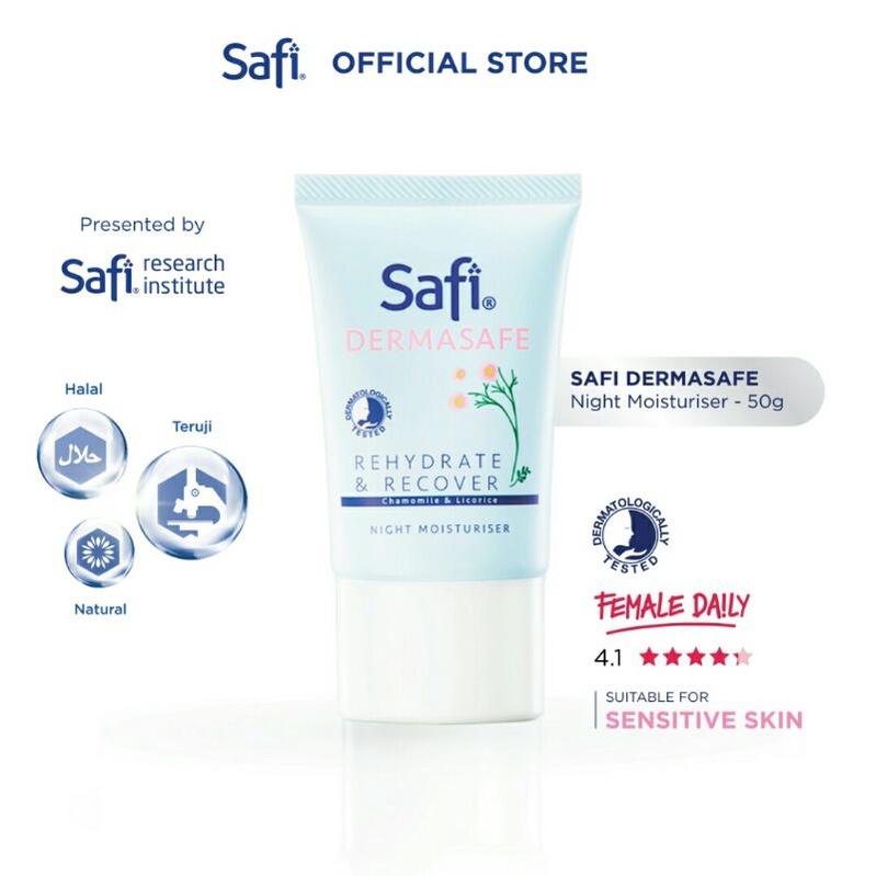 SAFI DERMASAFE NIGHT MOISTURIZER