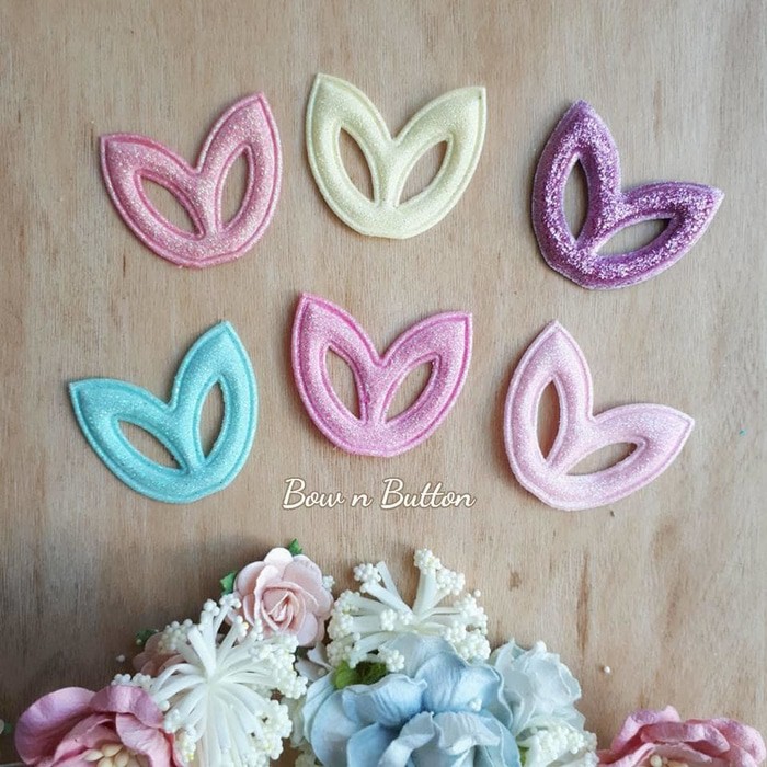 

Aplikasi Pastel Glitter Ribbon Rp3.800,-/pasang (sewarna isi 2)