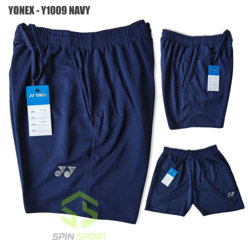 [Y1009 Navy] Celana Pendek Bulutangkis Badminton Yonex Import Premium Kolor Sport Olahraga Pria Kolo