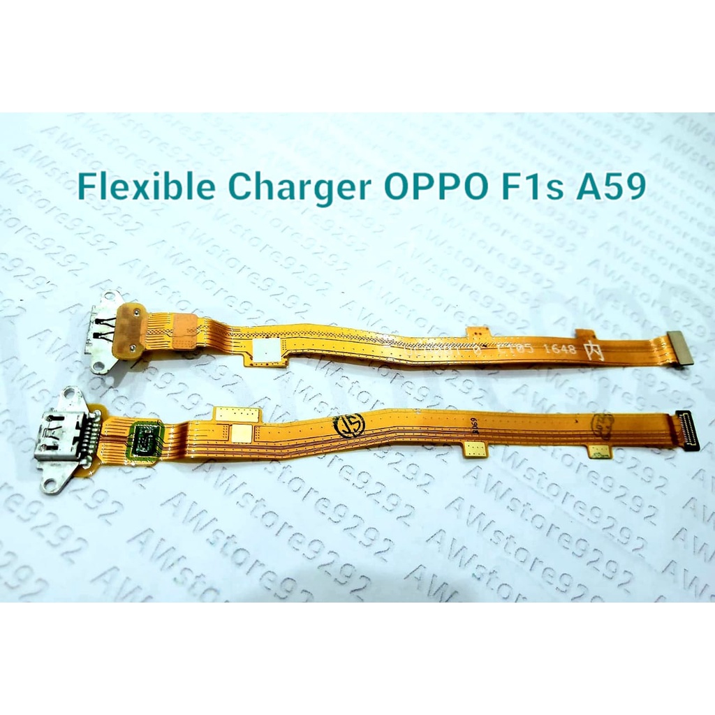 Flexible Papan PCB Con Cas Konektor Charger OOPO F1s A59