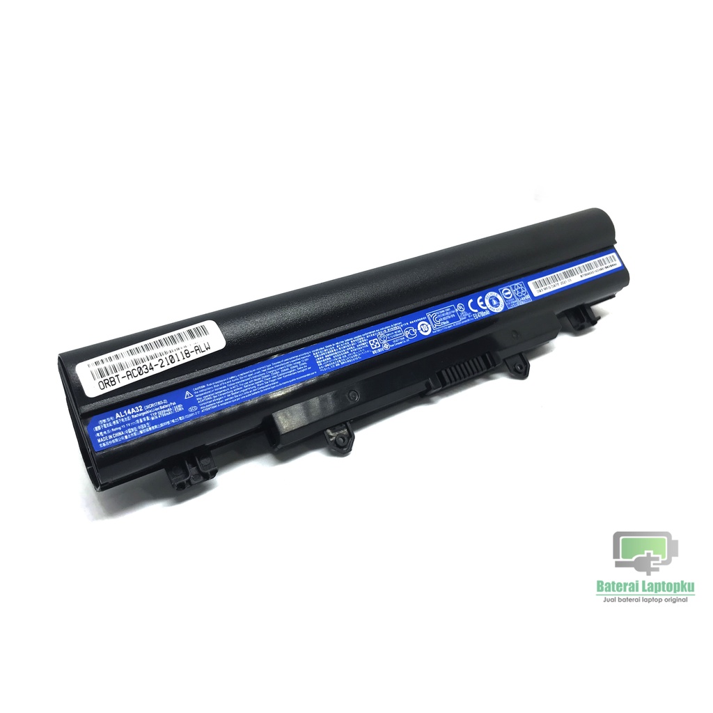 Baterai ORIGINAL ACER Aspire TEBAL E14 E15 E5-411 421 471 AL14A32