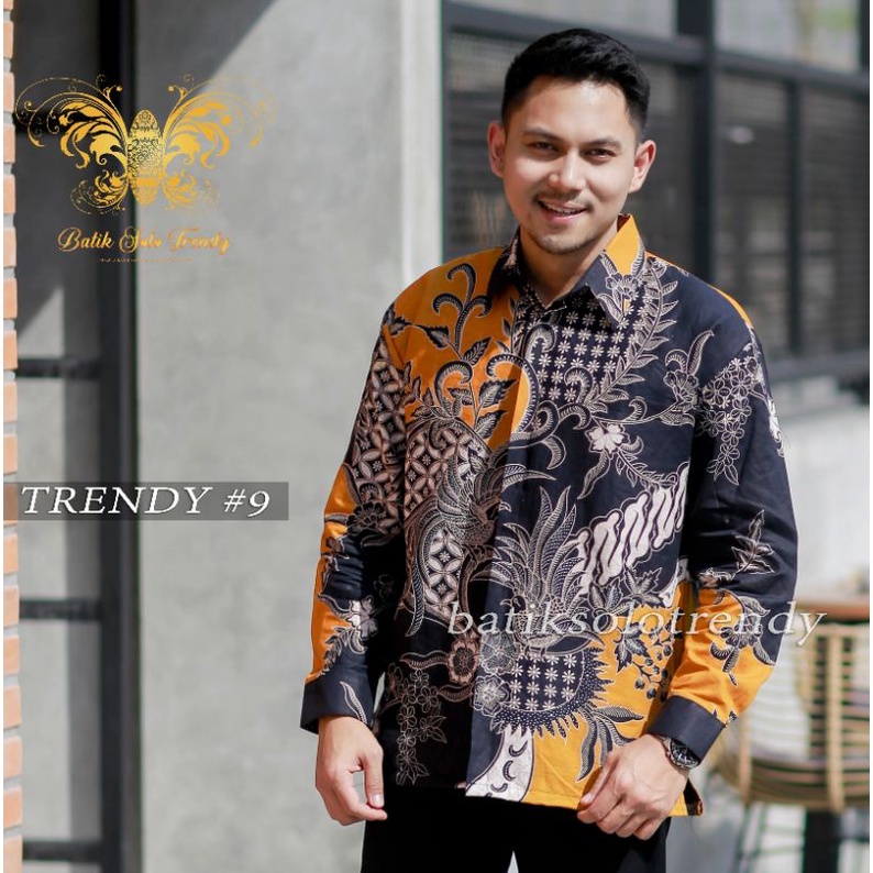 TRENDY 138 ( FULL FURING )KEMEJA/BAJU BATIK PRIA MURAH PANJANG