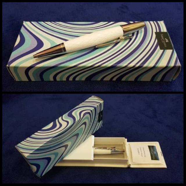

Faber Castell E-Motion Resin White Ballpoint