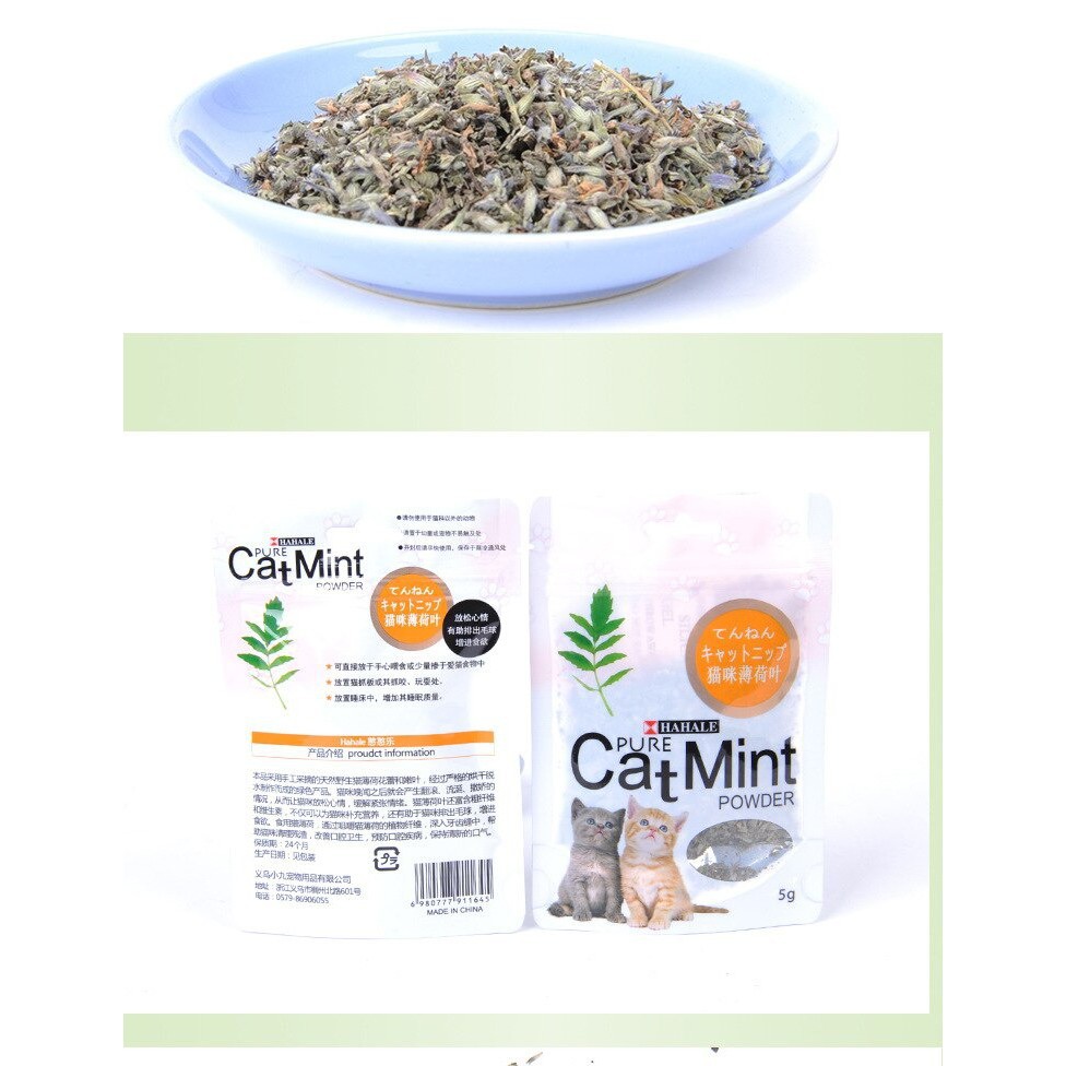 Cat Mint Powder Sachet Cat Nip Serbuk Catnip Kucing FEZONE