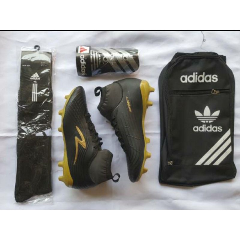 Bisa bayar di tempat cod ( PAKET KOMPLIT  ) SEPATU BOLA  nike cr7 booth superfly-s