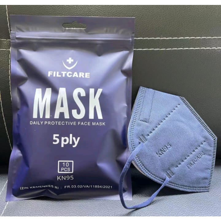 【33LV.ID】Masker KN95 face mask 5ply EARLOOP Masker Medis kn 95 5 ply premium isi 10pcs