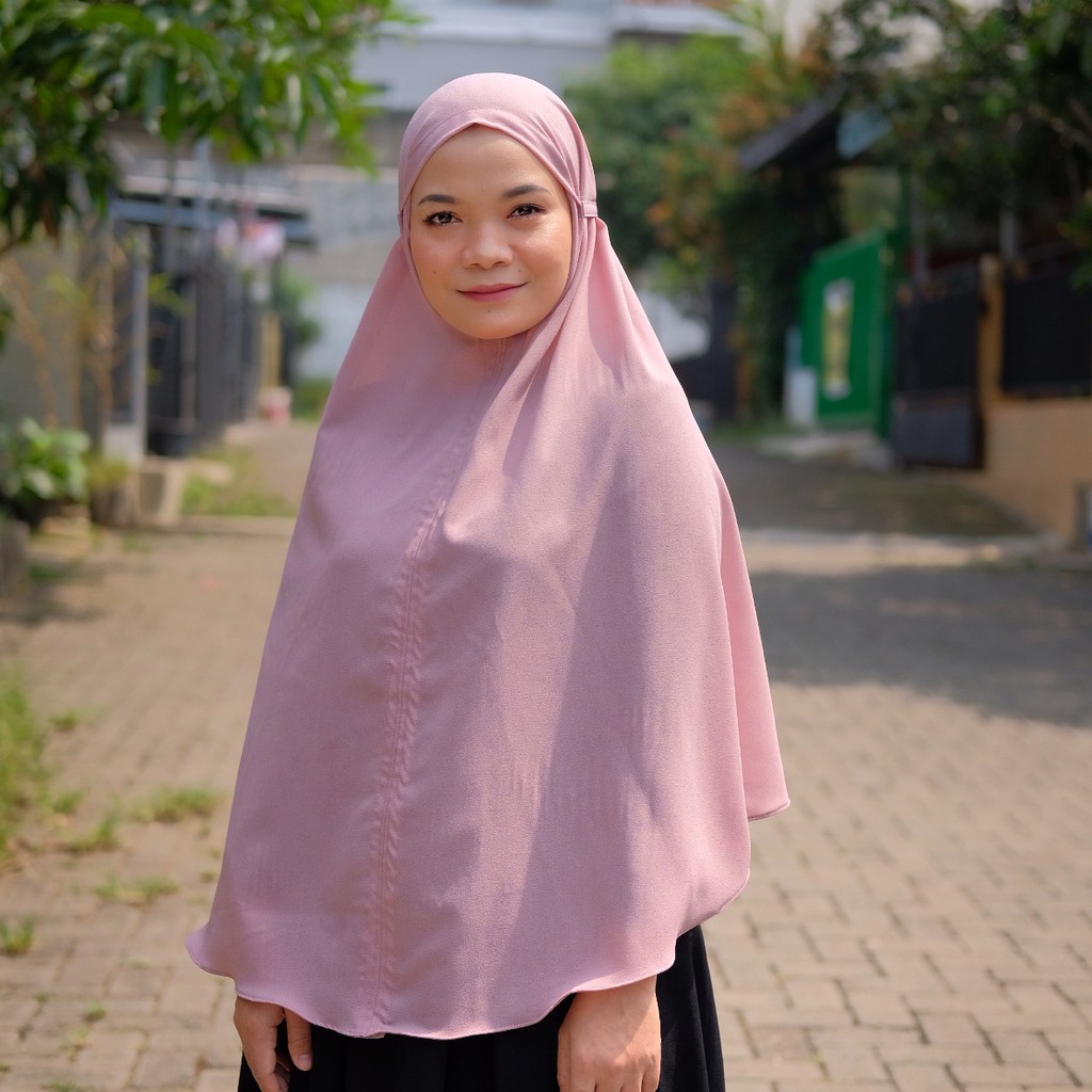 jilbab bergo jumbo XXL/kerudung bergo jumbo/hijab instan bergo/hijab bergo jumbo-3