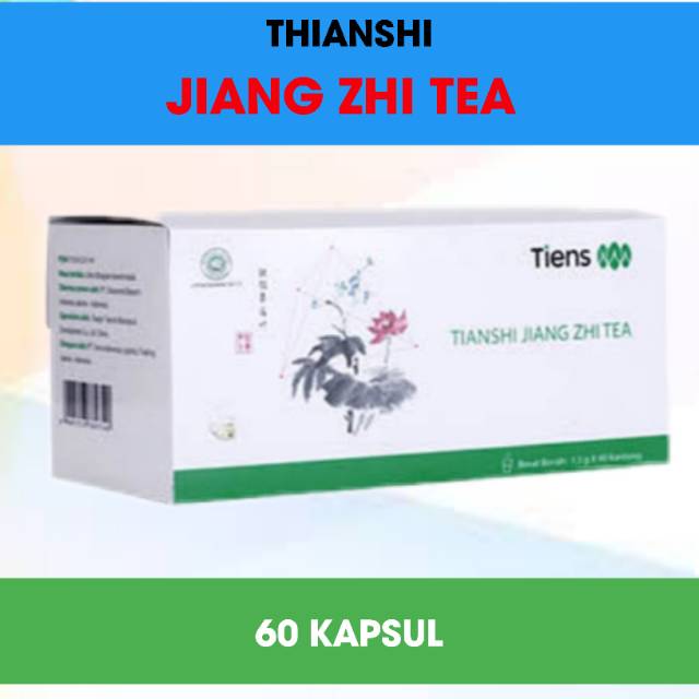 

Jhiang Zhi tea Tiens (60pcs) 100% original dari sari teh hijau alami