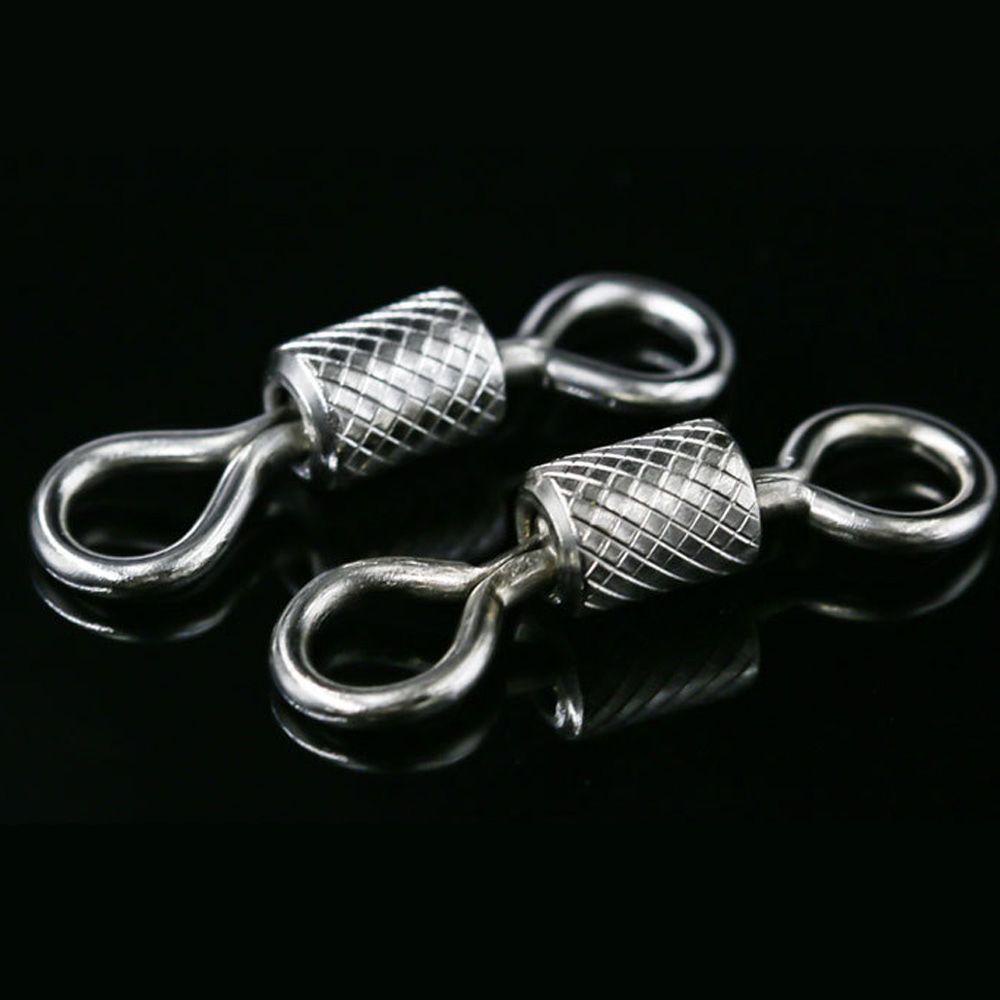 Top Fishing Rolling Swivel Konektor Tahan Lama Stainless Steel High Quality Bearing Barrel