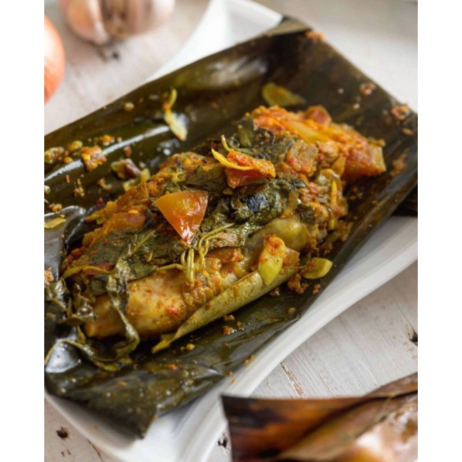 

Pepes ikan mas