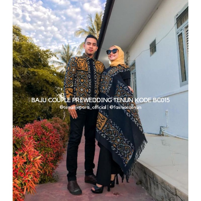 Baju Prewedding Couple Tenun | Baju Kondangan Couple Tenun | Baju  Prewedding Couple | Couple Tenun 