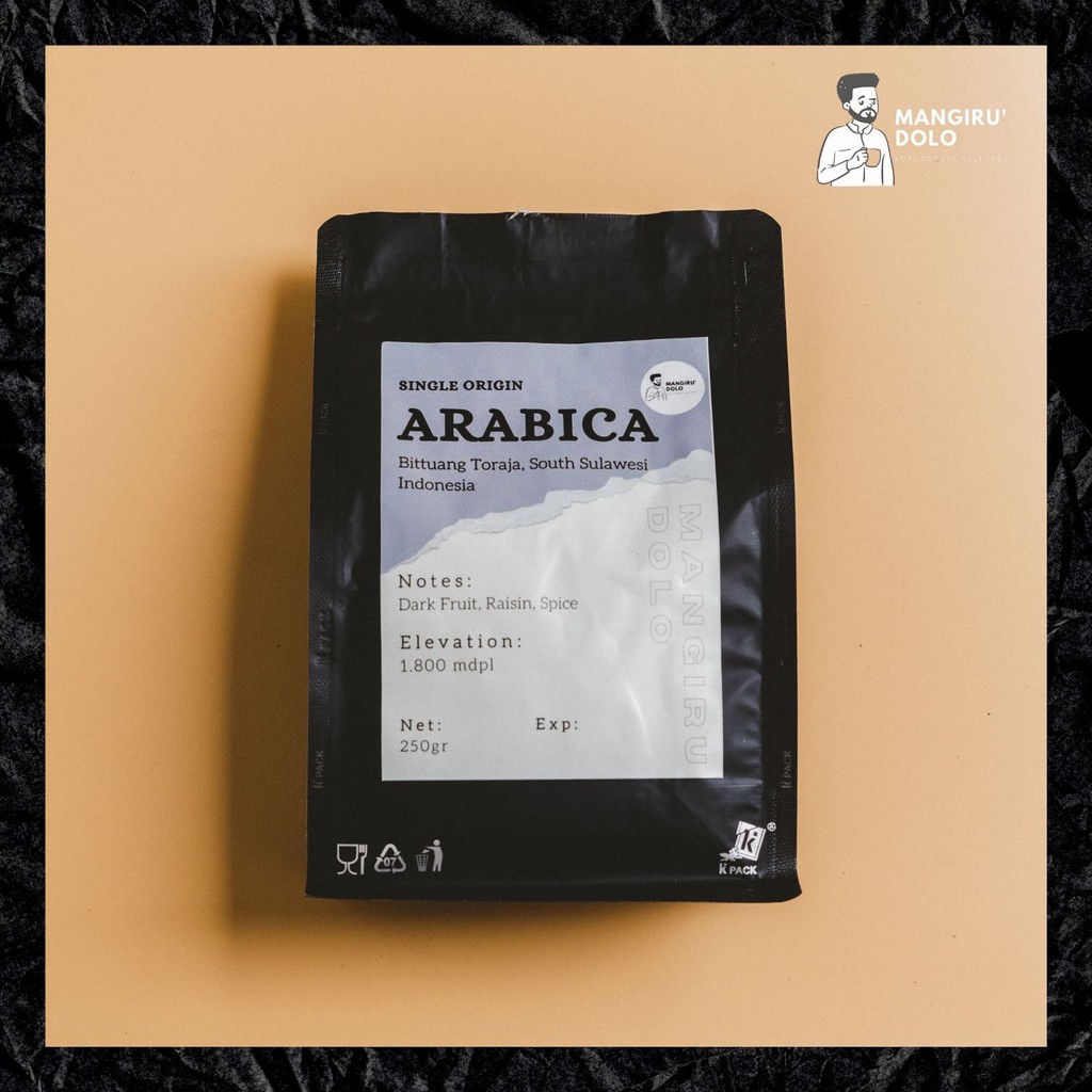 

Kopi Toraja Bubuk Arabika 250,500 gram | ASLI 100%