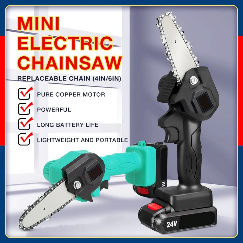 Gergaji Mesin Cordless Chainsaw 1200W