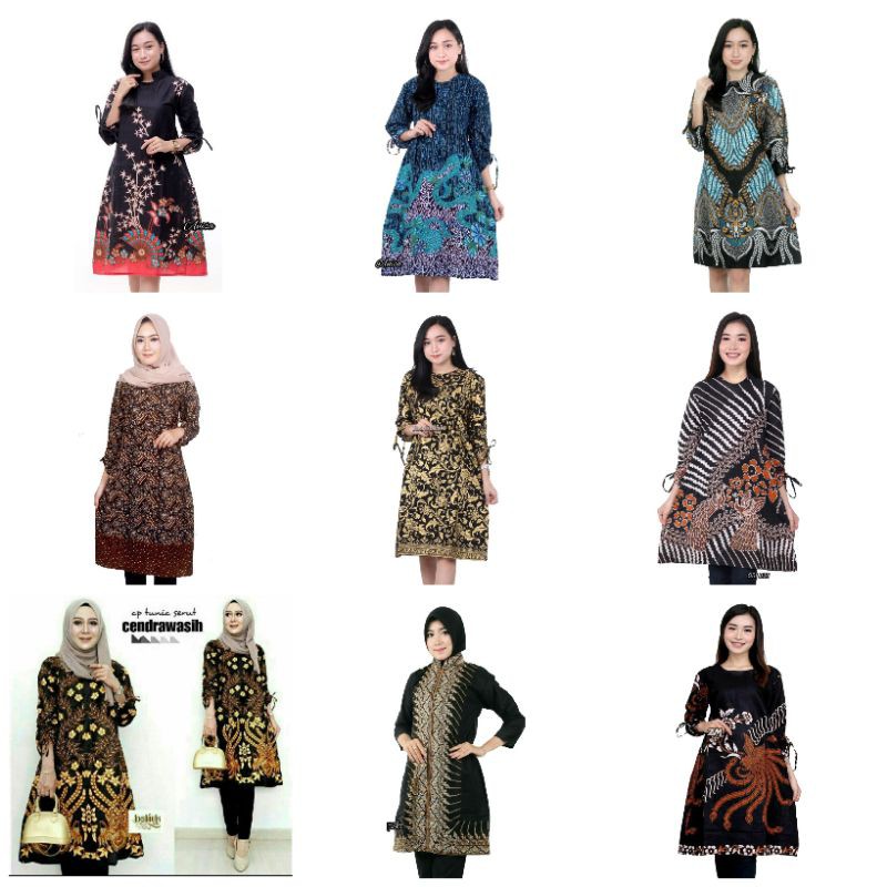 Baju Batik Wanita Tunik Batik Wanita Batik Tunik Wanita ya