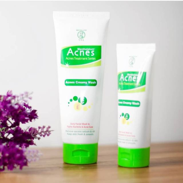 ACNES Creamy Wash - Face Wash 100g &amp; 50g