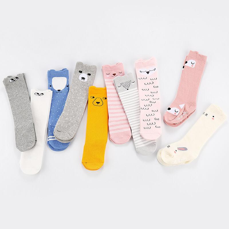 BRGUNIK Kaos Kaki Panjang Bayi Ala Korea / Kaos Kaki Anti Slip Panjang Bayi / Legging Bayi R150