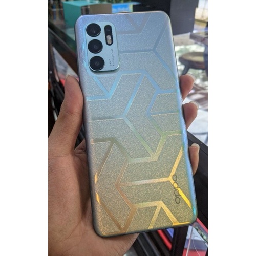 Garskin Carbon motif Glitter Premium Realme 7, Realme 7 pro