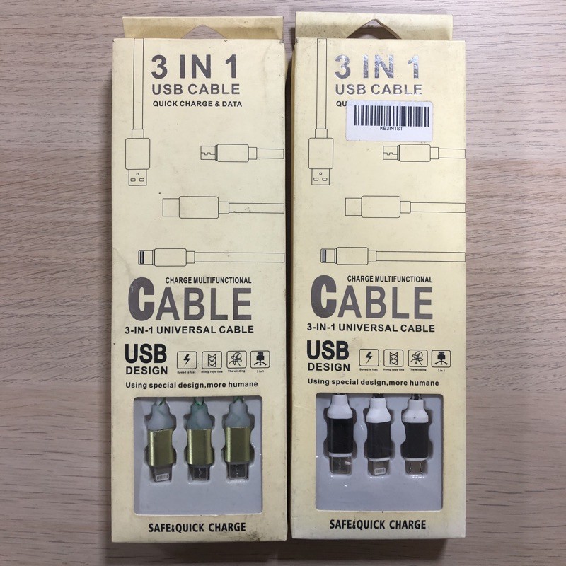 USB KABEL 3 IN 1 STM MURAH